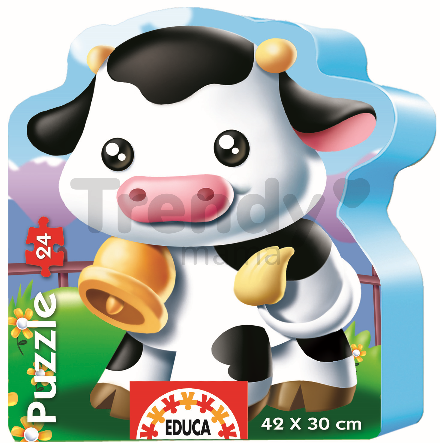 Baby Puzzle Boci Sziluett Educa 24 Db