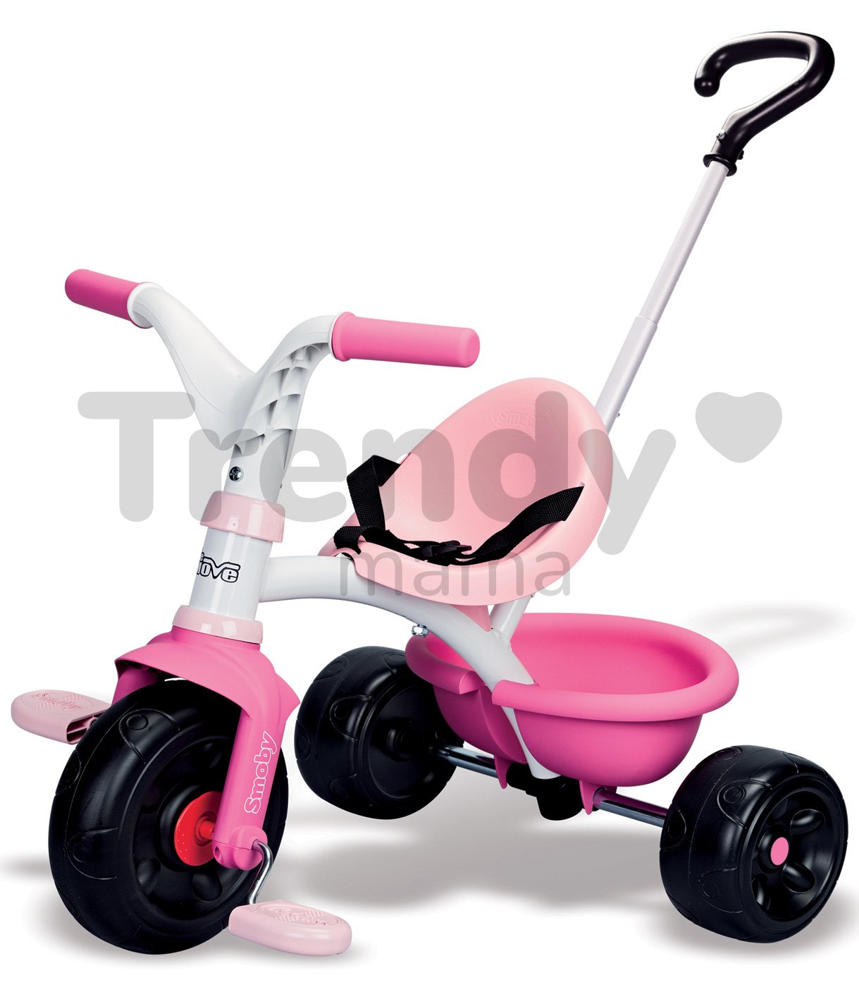 Smoby Be Move Tricycle, Pink - Playpolis