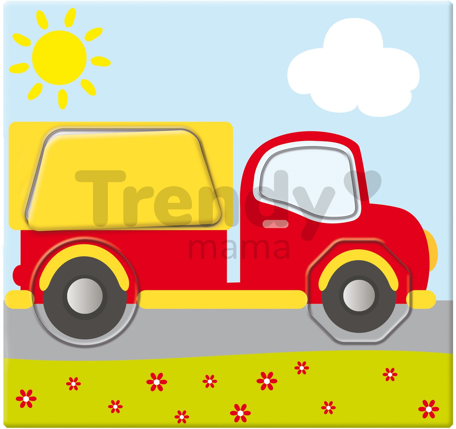 Puzzle Pentru Copii Mijloace De Transport Dohany Baby