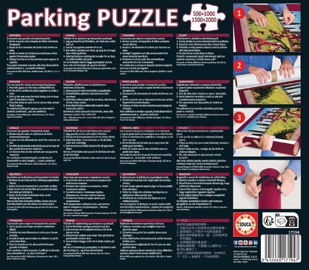 Podložka pod puzzle Parking Educa 122*80 cm od 11 rokov