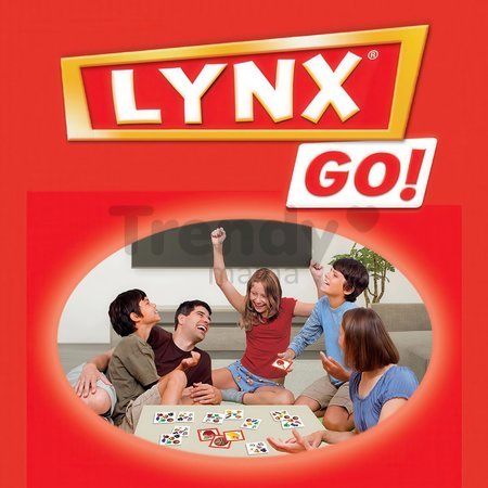 Spoločenská hra Rýchly ako rys Lynx Go! Educa v angličtine a francúzštine 70 obrázkov od 3 rokov EDU20094