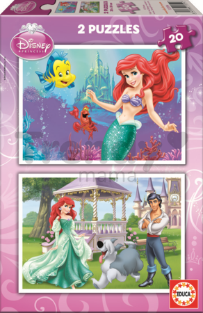 Puzzle Ariel Educa 2x 20 dielov