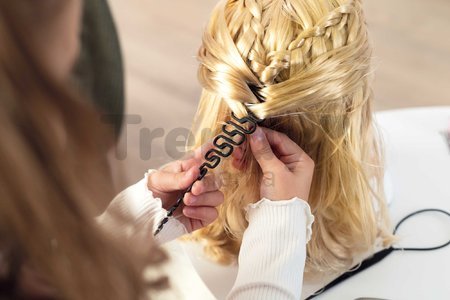 Česacia hlava pre kaderníčku s blond vlasmi My Beauty Blonde Styling Head Smoby vytváranie účesov s 19 doplnkami