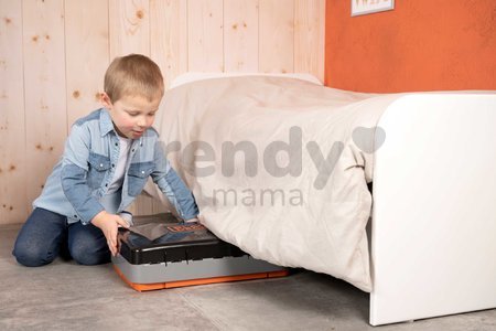 Pracovná dielňa v kufríku 2v1 Bricolo Smart Workbench Black&Decker Smoby rozkladací pracovný stôl s náradím 30 doplnkov