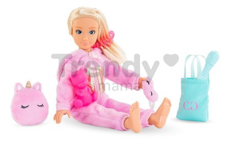 Súprava oblečenia Unicorn Onesie Dressing Room Girls Corolle pre 28 cm bábiku 7 doplnkov od 4 rokov