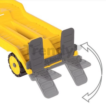 Transportér Power BIG pracovné auto dĺžka 41 cm žlté od 24 mes