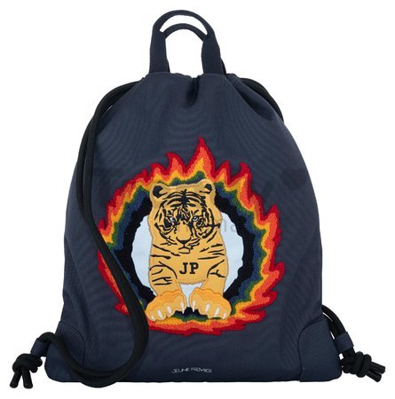 Školský vak na telocvik a prezúvky City Bag Tiger Flame Jeune Premier ergonomický luxusné prevedenie 40*36 cm