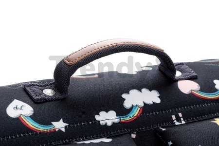 Školská aktovka It Bag Classic Midi Rainbow Unicorn Jeune Premier ergonomický luxusné prevedenie 30*38 cm