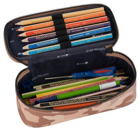 Školský peračník Pencil Box Wildlife Jeune Premier ergonomický luxusné prevedenie 22*7 cm