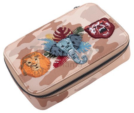 Školský peračník Pencil Box Wildlife Jeune Premier ergonomický luxusné prevedenie 22*7 cm