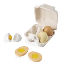 Drevené vajíčka v obale The Little Chef's Eggs Janod 4 magnetické vajíčka J06593