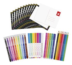 Výtvarný kufrík Coloring Box Janod 42 dielov J07419