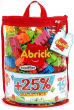 Stavebnica v taške Abrick Ecoiffier 120 dielov + 25% zadarmo (150 kociek) od 18 mes ECO0839