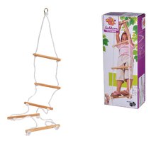 Fa kötéllétra Outdoor Rope Ladder Eichhorn natúr 170 cm hosszú 60 kg teherbírása