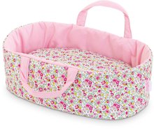 Přenosná postýlka Carry Bed Floral Corolle pro 30 cm panenku od 18 měsíců