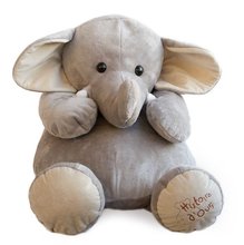 Plyšový slon Elephant Histoire d’ Ours sivý 60 cm od 0 mes HO1285