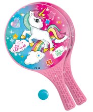 Plážový tenis Jednorožec Unicorn Mondo 2*22 cm rakety a míček