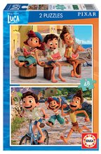 Puzzle Luca Disney Educa 2x48 dielov od 5 rokov