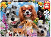 Puzzle Selfie Pet Parade Educa 200 piese de la 6 ani 40*28 cm