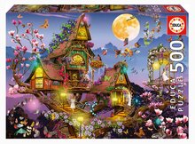 Puzzle Fairy House Educa 500 darabos és Fix ragasztó