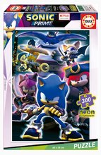 Puzzle Sonic Prime Educa 300 dielov svietiace od 8 rokov