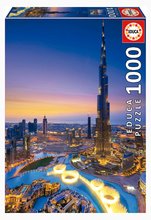 Puzzle Burj Khalifa, United Arab Emirates Educa 1000 piese și lipici Fix