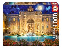 Puzzle Fontana Di Trevi Rome Educa 1000 piese și lipici Fix de la 11 ani