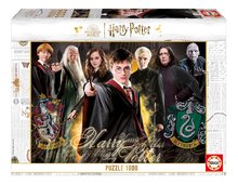 Puzzle Harry Potter Wizarding World Educa 1000 piese și lipici Fix de la 11 ani EDU19929