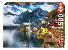 Puzzle Hallstadt Austria Educa 1500 darabos és Fix ragasztó