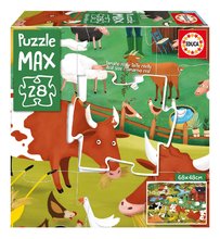 Puzzle Farma MAX Educa 28 veľkých dielikov od 3 rokov EDU19955