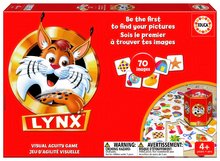 Spoločenská hra Rýchly ako rys Lynx Junior Educa v angličtine a francúzštine 70 obrázkov od 3 rokov EDU20029