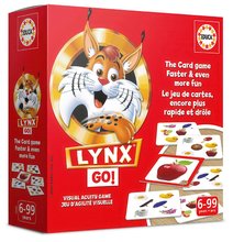 Spoločenská hra Rýchly ako rys Lynx Go! Educa v angličtine a francúzštine 70 obrázkov od 3 rokov EDU20094