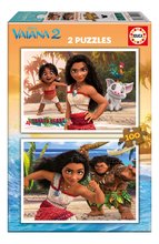 Puzzle Moana 2 Disney Educa 2x100 piese de la 4 ani EDU20103