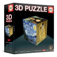 Puzzle artistic 3D Cube Art Educa 216 piese de la 8 ani EDU20123