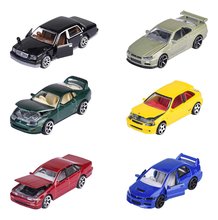 Kisautó Japan Series Premium Cars Majorette fém felfüggesztéssel 7,5 cm hosszú 6 különböző fajta