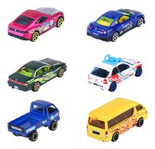 Autíčko s tuningem Japan Series Deluxe Cars Majorette kovové se sběratelským boxem 7,5 cm délka 6 různých druhů