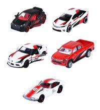 Versenyautók Toyota Racing 5 Pieces Giftpack Majorette fém 7,5 cm hosszú 5 fajta szettben és ajándékcsomagolásban