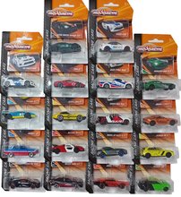 Versenyautó Racing Cars Majorette nyitható és gyűjtői kártyával 7,5 cm hosszú 4 különböző fajta MJ2084009