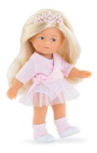 Bábika Rosy Ballerina Set Mini Corolline Corolle blond vlasy a modré oči 20 cm 3 doplnky