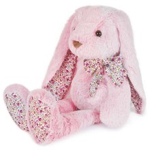 Plyšový zajac Bunny Pink Copain Calin Histoire d’ Ours v darčekovom balení ružový 50 cm od 0 mes HO2436