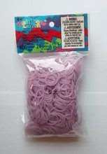 Rainbow Loom eredeti világító gumik 600 darab lila 6 évtől