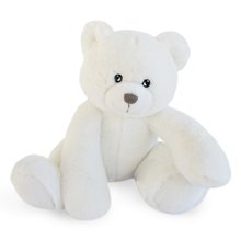 Plyšový medvedík Ours Oscar Ivory Histoire d’ Ours v darčekovom balení biely 35 cm od 0 mes HO3023