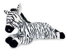 Plyšová zebra Zephir the Zebra Histoire d’ Ours v darčekovom balení čierno-biela 50 cm od 0 mes HO3050