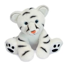 Plyšový snežný tiger White Baby Tiger Histoire d’ Ours v darčekovom balení biely 25 cm od 0 mes HO3054