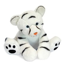 Plyšový snežný tiger White Baby Tiger Histoire d’ Ours v darčekovom balení biely 35 cm od 0 mes HO3055