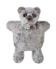 Plyšový medvedík na bábkové divadlo Bear Sweety Mousse Histoire d’ Ours hnedý 25 cm od 0 mes HO3083