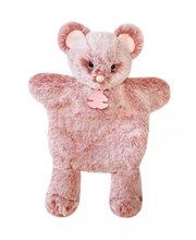 Plyšová myška na bábkové divadlo Mouse Sweety Mousse Histoire d’ Ours ružová 25 cm od 0 mes HO3087