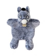 Plyšový somárik na bábkové divadlo Donkey Sweety Mousse Histoire d’ Ours sivý 25 cm od 0 mes HO3088