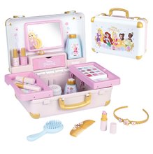 Pipere koffer Disney Princess Beauty Vanity Smoby fodrászat szépség szalon és köröm stúdió 13 kiegészítővel 3 évtől