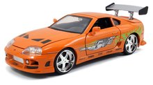 Kisuató Toyota Supra 1995 Fast & Furious Jada fém nyitható részekkel  hossza 21 cm 1:24